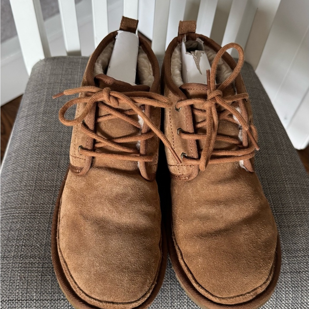UGG Men's Brown Suede Chukka Boots